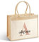 Love Faith Initialie Jute-Tasche - Personalisierte Stofftasche mit Initiale & Namen - Robuste und umweltfreundliche Einkaufstasche
