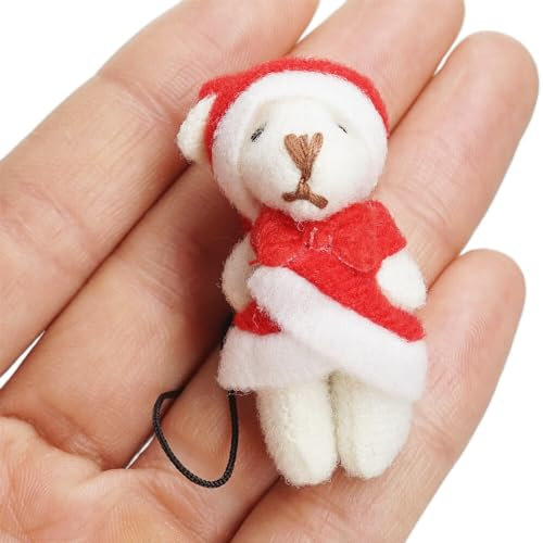 Odoria 1/12 Miniatur Puppenhaus Teddybär Miniaturen Plüschbär Puppenstube Deko Zubehör