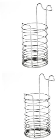 Garneck 2 Stück Abtropfkorb Für Die Küche Edelstahl-essstäbchenhalter Hängender Besteck-organizer Geschirr-aufbewahrungsbox Löffelhalter