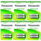 PANASONIC Lot de 6 Blisters de 2 Piles Rechargeables NiMH Mignon AA 1900 mAh Ready to Use