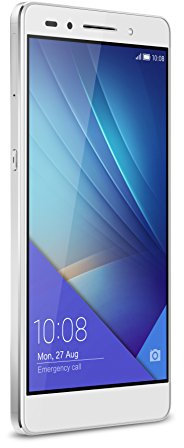 Honor 7 4G UK Dual SIM-Free Smartphone - Silver (Renewed)