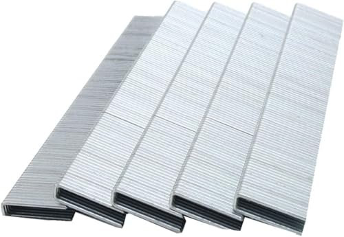 7/32 Narrow Crown Staples (1), Galvanized 1280 Counts for Electric Stapler Staple Gun (one Kinds of Package Box)
