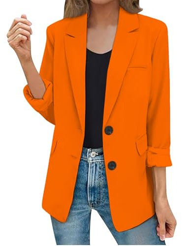 Generisch Verborgene Bestellung Löschen, Übergangsmantel Damen Winter Jacke Damen Freizeitjacke Mit Taschen Langen Ärmeln Vorne Offen Mit Knopfleiste Arbeitsjacke Mit Softshell Mantel, Warehouse Deal