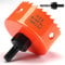 Hole Saw 70mm, Hole Saw with Drill Bit for Wood, Orange Bi-Metal Hole Cutter Smooth Cutting for Soft Metal, Drywall and Plastic