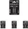 eneloop Pro, Piles Rechargeables AA/Mignon, Lot de 8, capacité de Min. 2500 mAh, Piles Ni-MH, prêt à l'emploi, Rechargeables jusqu'à 500 Fois, Emballage sans Plastique, Pro, Noires