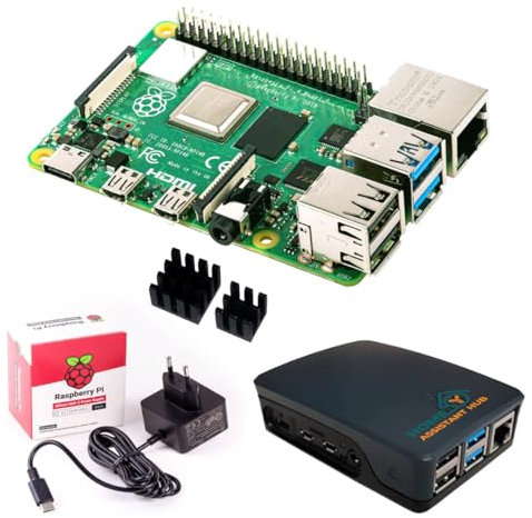 HomeAssistantHub Home Assistant Server auf Raspberry PI4 B 4GB RAM 64GB MicroSD vorinstalliert