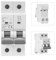 Interruttore automatico, Interruttore automatico bipolare CA da 6 A a 63 A con funzione di indicatore(20A)