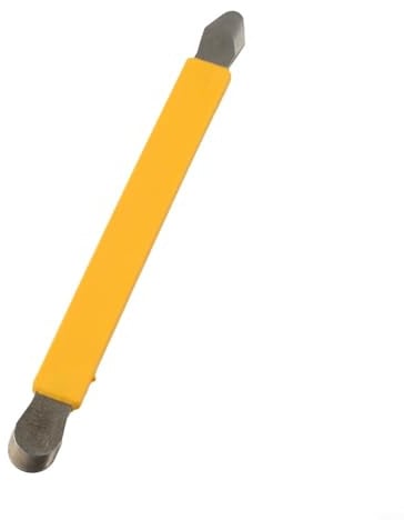 Steel Caulk Removal Gadget Having Nonslip Handle Sealant Scraper and Grout Cleaning Tool for Kitchen and Bathroom Remover Scraper Plus Silicone Joint Scraping Blade 180mm(A)