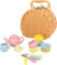 Legler small Foot Picknickkorb Teeservice, Rollenspiel für Kinder, Teeset inkl. Puppengeschirr, ab 3 Jahren, 17-teilig, 5313