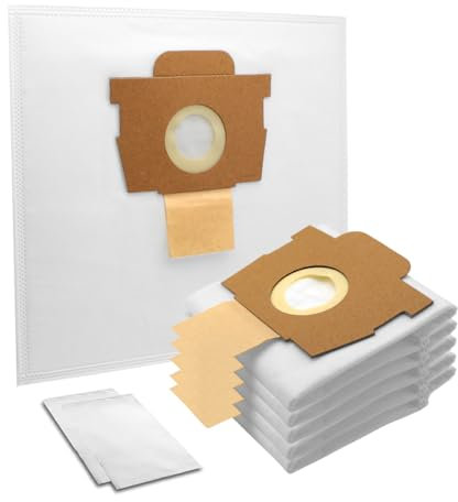 MisterVac | compatible avec les sacs de rechange pour sacs d'aspirateur 40 pièces Rowenta RO 4211 Artec