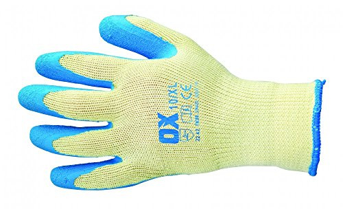 OX Tools Pro Latex Grip Gloves Size 10 (XL)