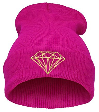 Beanie Hüte Mützen Damen Herren Bad Hair Day Bastard Meow Swag Wasted Commes HAT Hats Morefazltd (TM(Fuchsia)