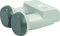 Schwaiger SPS8801531 Monoblock Single-LNB hellgrau