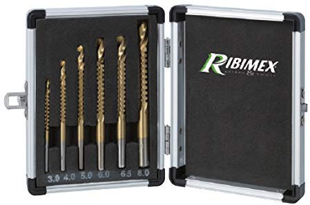 Karx 07079 Lot de 6 Forets multifonction en Acier HSS