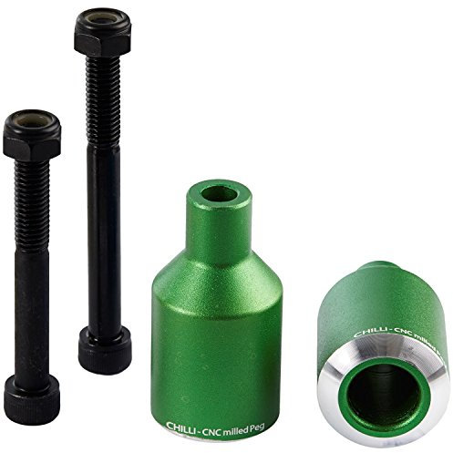Chilli Stunt Scooter Rocket Pegs mit Achsen (grün)