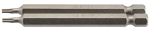 Draper 66830 t8 1/4 hex. tx-Star Insert bit 75mm Long x 2