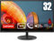 Lenovo C32q-20 LED display 80 cm (31.5) 2560 x 1440 pixels Quad HD Noir