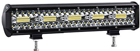 Kraumi LED Zusatzscheinwerfer, 15 Zoll 320W Cree LED Arbeitsscheinwerfer 32,000lm Led Scheinwerfer 12V Auto Scheinwerfer Offroad Flutlicht Wasserdicht IP68 Arbeitslicht