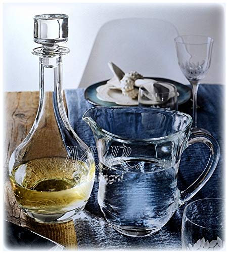 BROCCA E BOTTIGLIA IN CRISTALLO LUXION ULTRACLEAR