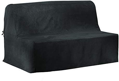 Antonouse Bettcouch Schonbezug Klappsofa-Überzug Bz 140,190/200 X 200 cm,schwarz