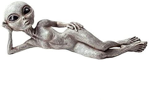 YFCTLM Gartenstatuen Weltraum Alien Statue Martianer Garten Figur Set Garten Dekoration Outdoor Jardineria Decoracion