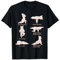 Yoga Lama in Asana Posen Alpaka Lustige Yoga T-Shirt