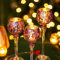 Romadedi Teelichthalter Kerzenständer Glas - Windlicht Kerzenhalter Deko Quecksilber 3er-Set 23,5/25,5/31,5 cm für Teelichter Votivkerzen Kerzen Hoch, Wohnzimmer Tischdeko Hochzeit
