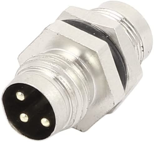 XYWHPGV Connettore cavo impermeabile M8-3 AC 30V 4A 3P 8mm flangia filettata maschio assemblaggio(8fa3b eac73 064d6 069cf c61b9 524ac