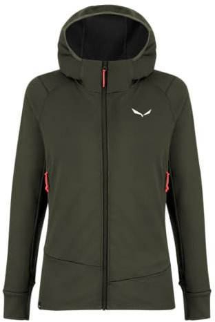 SALEWA Puez PL W HD Jacket Gilet, Verde Scuro, XL Donna