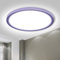 LQWELL® Lámpara de Techo LED Lámpara de Techo, IP44 Lámpara de Baño Impermeable Redonda Plana 18W 6000K 1600LM Delgada para Sala de Estar Baño Dormitorio Cocina Pasillo Sótano Oficina, 220 * 24mm