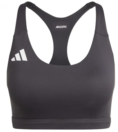 adidas Damen Workout Bra - Medium Support Adizero Essentials Run Medium Support Bra, Black, IT6708, 2XAB
