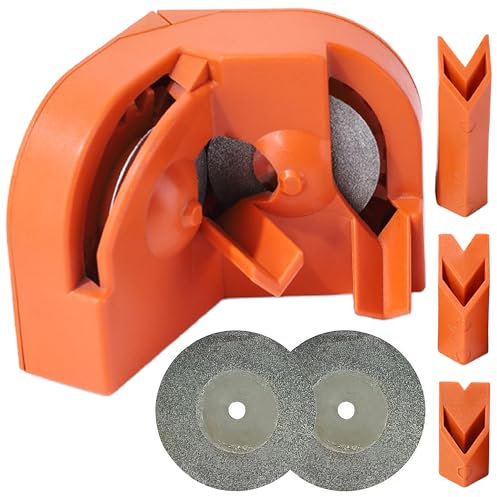 Affuteuse Foret, Affuteur de Foret, Affuteur de Forets Polyvalente, Affûteuse de Forets en Spirale, Outils de Meulage, Avec 2 Disques de Meulage