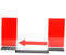 Ronyme 3X Basketball Spiel Serve Converter Foul Card Zeichen, abwechselnd Pfeile Basketball Board, für Spiel, Basketball