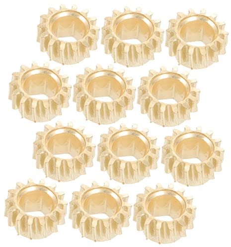 JOINPAYA 12pcs Guitar Tuning Peg Gears Tuner Knobs Gear Ratio Accessories for Acoustic and Classical Guitars Easy Installation Finish