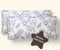 Amqua Mako Satin Kopfkissenbezug 40x80 2er Set Baumwolle| Satin Kissenbezug 80x40| 40x80cm Kissenbezug Blumen weich wie Seidenkissenbezug 40x80| Kissenbezug 40x80 Mako Satin 40x80cm|Blumen Kissen CARA