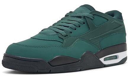 Scarpe da Basket da Uomo Retro Classic Skate Low Top Shoes Fitness Basketball Casual Sneakers Work Running Walking