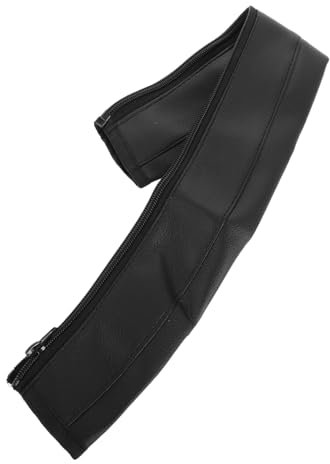 IMIKEYA Pu-abdeckung Für Kinderwagenlenker Ersatzgriff Für Kinderwagengriffe Mit Reißverschluss Kinderwagengriffschutz Passform Schutz Vor Abnutzung Und Schmutz