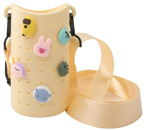 Porta Borraccia Bestie Sling Asobu Yellow