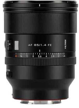 Viltrox Objectif AF 85mm F1.4 Pro pour Monture Sony E Plein Cadre Mise au Point Automatique Maître du Portrait