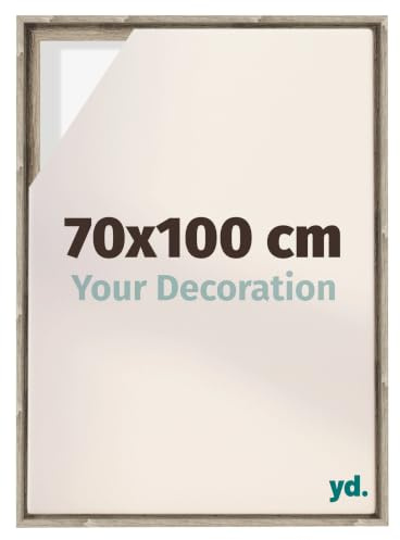 yd. Schattenfugenrahmen 70x100 Sonoma Eiche - Rahmen für Leinwand - MDF Lyon