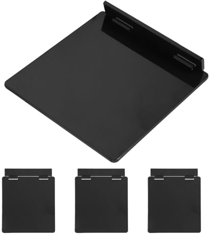 STAHAD 4 Pièces Protège-thermostat Central Ultrafin Cache Interrupteur Mural Adhésif Protection Poussière et Éclaboussures pour Chauffage Sol Domestique Panneau de Commande Type