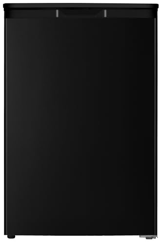 SCHOEPF – GS87SB Gefrierschrank 85 cm – 87 L – Energieeffizienzklasse B – 37 dB – 4-Sterne-Gefrierfach – höhenverstellbare Füße – freistehend – 84 kWh/Jahr (Schwarz)
