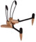 Kinsman Pied en bois pour guitare acoustique
