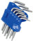 Laser 4197 Lot de 8 mini clés Torx inviolables