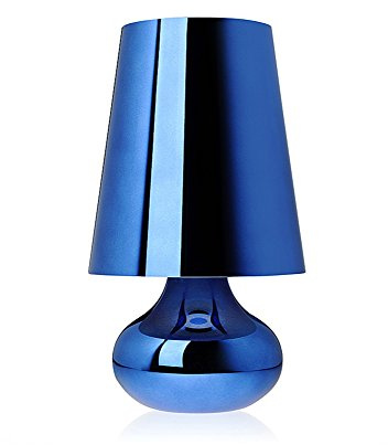 Kartell 09100M5 A, Cindy Tischleuchte, blau, 23,6 x 42 x 23,6 cm