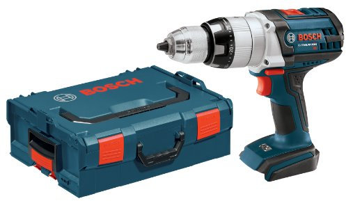 Bosch HDH181BL 18V 1.3cm Hammer Drill Driver (Bare Tool) with L-Boxx-2 and Exact-Fit Tool Insert Tray