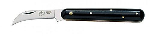AUSONIA - COUTEAU À GREFFE DE 17 CM, LAME EN ACIER ET MANCHE EN FAUSSE CORNE