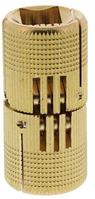 ToniTec Charnière invisible cylindrique Exakt Pour meubles En laiton