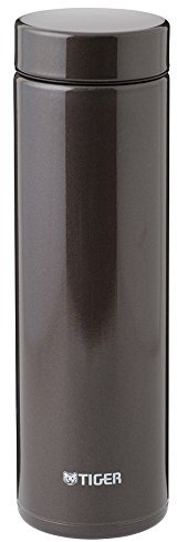 TIGER water bottle stainless steel mini-bottle Saharamagu lightweight (dream gravity) Brown 0.5L MMZ-A050-TV