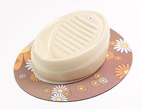 Lucky-Kitty Unterlegmatte aus Neopren (Braun)